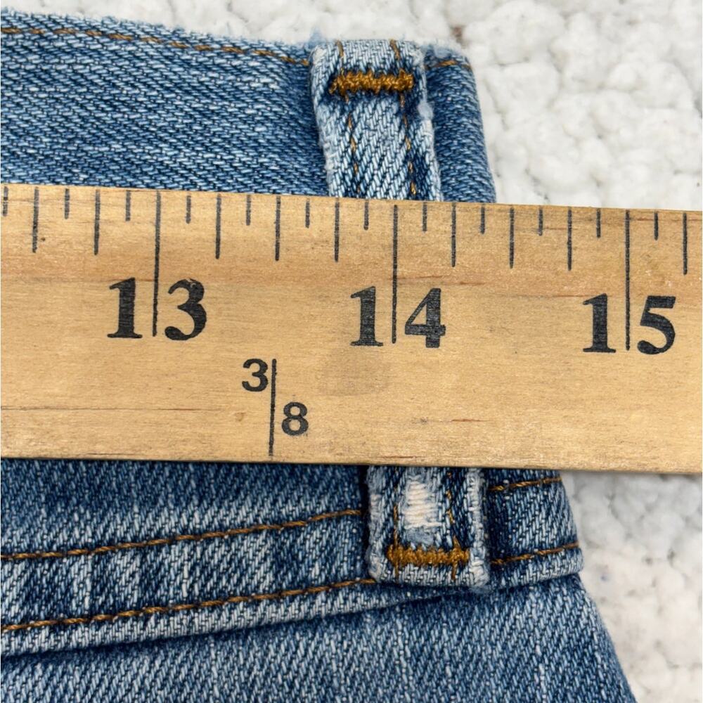 Wrangler Twenty X Tulsa Jeans Womens 5/6x32 Denim Slim-Fit Straight Y2k Cowgirl - Picture 8 of 11